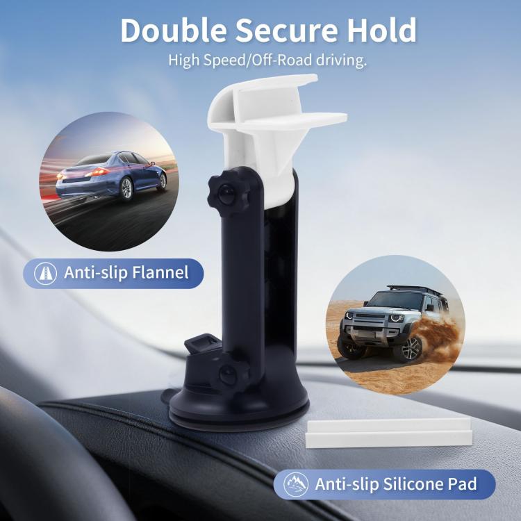 For Starlink Mini Device Center Console Car Mount, S2055 White, S2055 Black