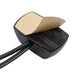 Car warning light mounting base with adhesive pad and two black cable leads