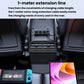 Car charger power dock with multiple outlets, installed between seats for charging