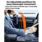 Retractable car charger with 65 cm Type-C cable extended for in-car charging