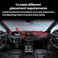 2pcs Car Adhesive Snail-Shaped Phone Mount Base 360-Degree Rotatable Mount Base, Snail-Shaped Phone Mount Base