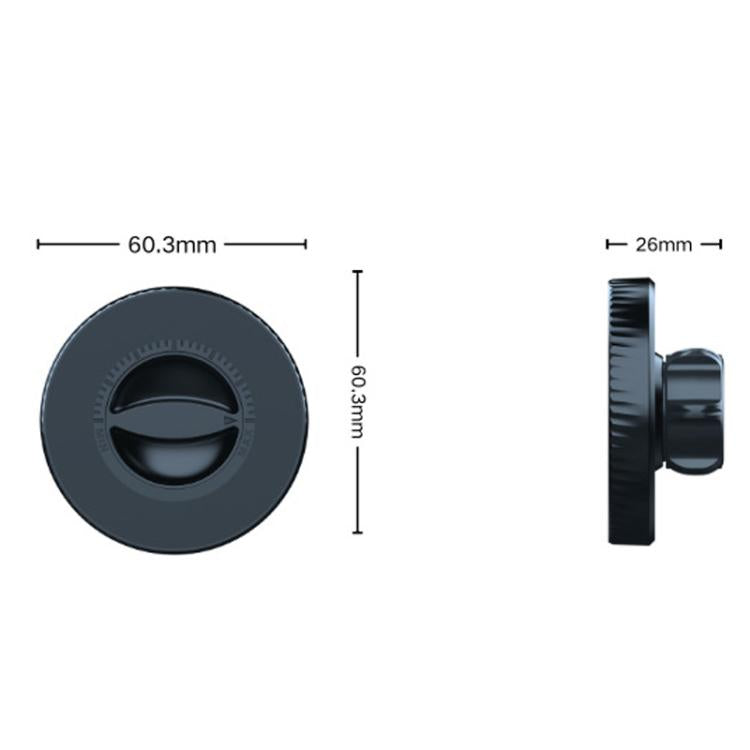 Car Adjustable Ring Magnetic Mount Magnetic Head Accessory For Phone Mounts, Adjustable Ring Magnetic Mount