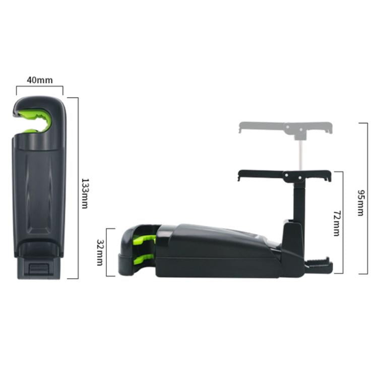 Car Phone Holder Extendable Hidden Hook