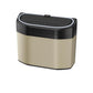Car Trash Can Side-mounted Storage Box With Light