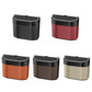 Car Trash Can Side-mounted Storage Box With Light