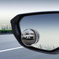 Car Suction Cup Type 360-Degree Adjustable Wide-View Reversing Mirror, Silver Pattern, Black Pattern, White Pattern