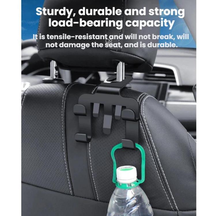 4pcs Multi-functional Car Seat Back Hook Phone Holder
