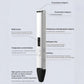 3D Printing Pen Kit With Detachable Body, HD OLED Screen & Precise Temperature Control – 3-Speed Adjustable, Without Plug, US Plug, EU Plug