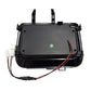 Black replacement wireless car charger module with wiring harness and connector terminals