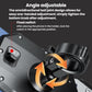 Angle-adjustable motorcycle phone mount with omnidirectional ball joint