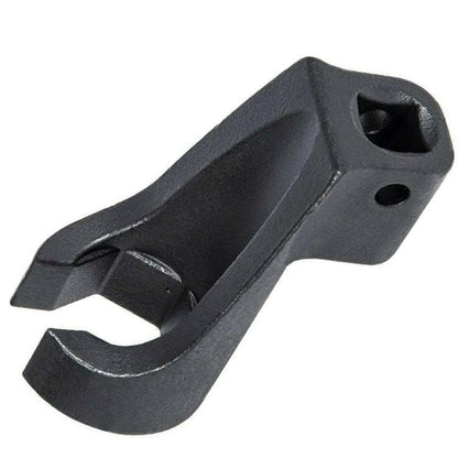 19mm fuel line sleeve, black metal clamp with fork end and mounting hole