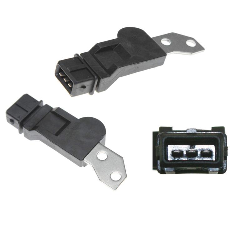 Camshaft sensor showing two angles and the black connector face