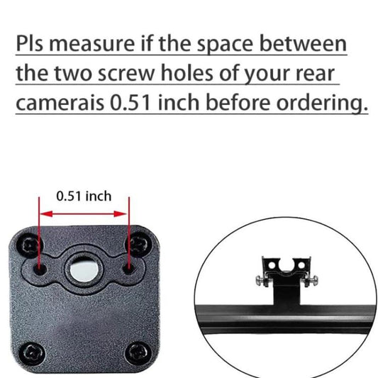 Universal US-standard License Plate Bracket Reversing Cameras Metal Bracket