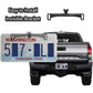Universal US-standard License Plate Bracket Reversing Cameras Metal Bracket