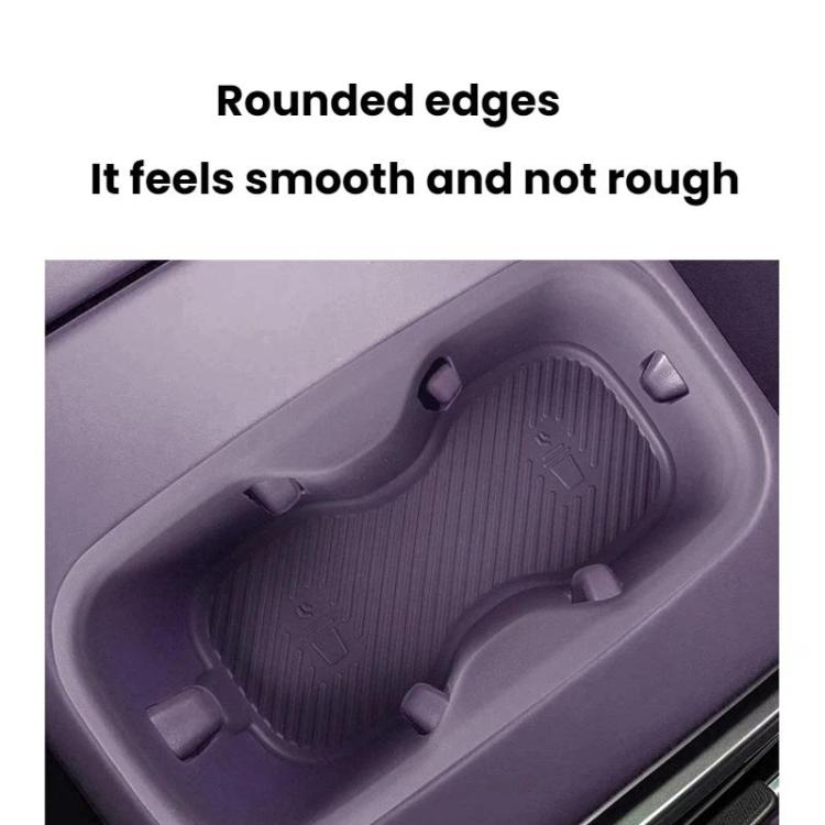 For 2026 Leapmotor C10 Front Armrest Water Bottle Silicone Pad