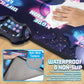 Dancing Challenge Playmat Wireless Dance Mat Dual Player Gaming Pad, 120x95cm