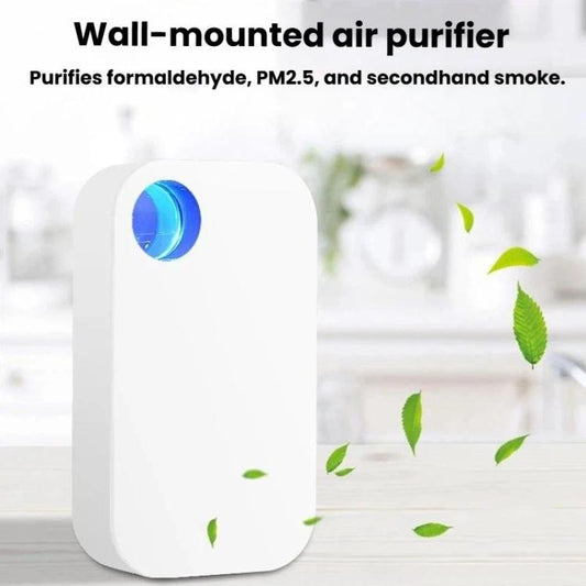 GL-130 Home Wall-Mounted Quiet Negative Ion Air Purifier With LED Light, US Plug, EU Plug