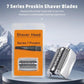 Braun Series 7 shaver head replacement set with foil blade cartridge and box