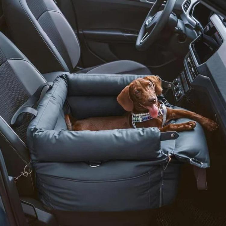 Car Seat Removable Washable PU Waterproof Chew-resistant Pet Bed, 50x45x40cm