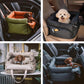 Car Seat Removable Washable PU Waterproof Chew-resistant Pet Bed, 50x45x40cm
