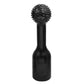 Black spherical sanding/grinding head with spiked ball tip and long straight handle
