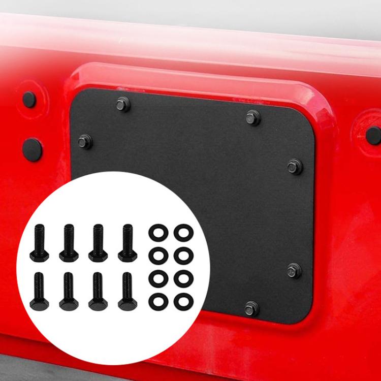 For Jeep Wrangler JK Exhaust Cover Tailgate Trim