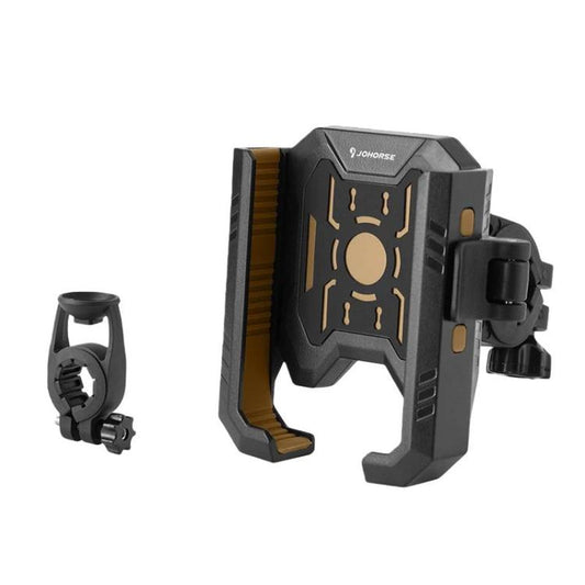 JOHORSE Telescopic Outdoor Phone Holder for Bicycles and Electric Bikes