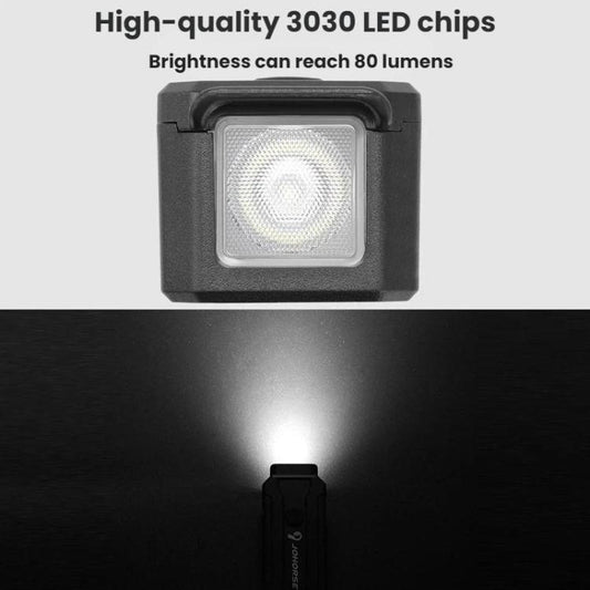 JOHORSE Bicycle Headlight With USB Rechargeable For Cycling Illumination, CB-18055, CB-18055 + Horn
