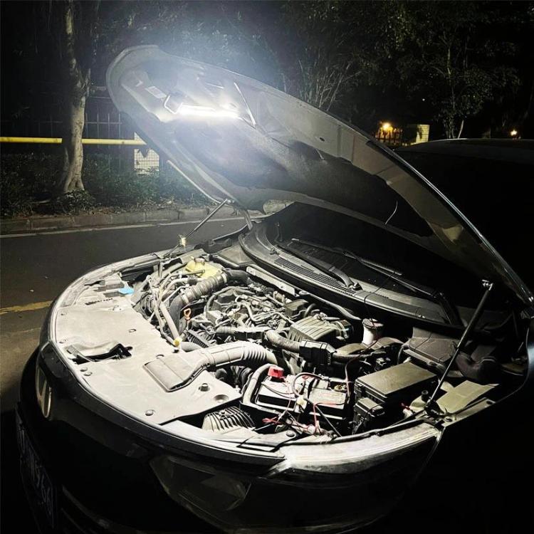 Automatic Switch Control For Car Hood Inspection Lights Strips