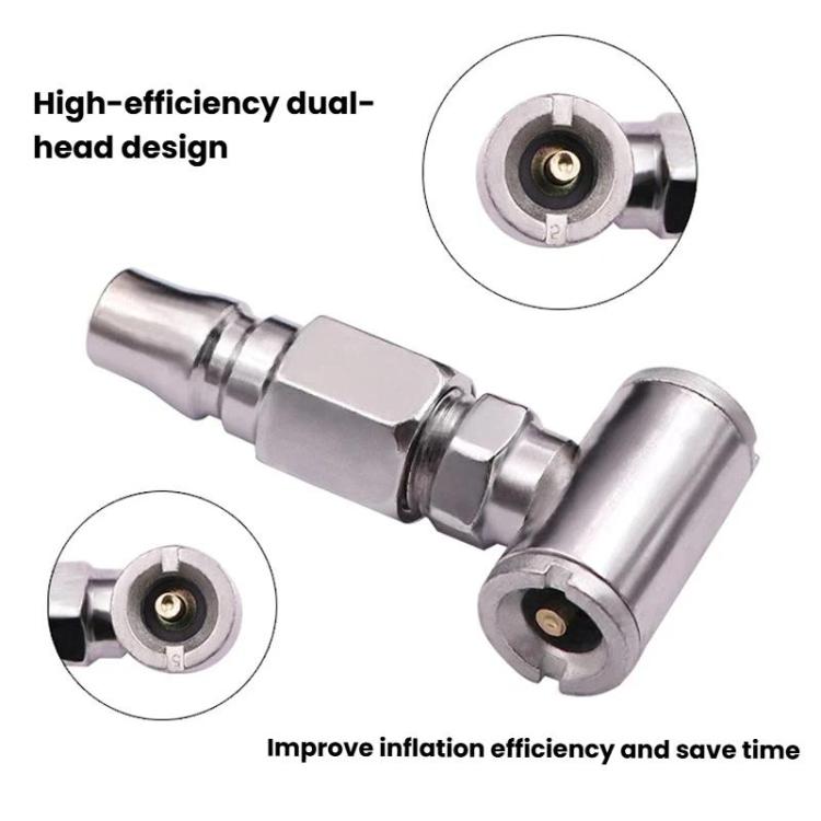 Car Tire Inflation Nozzle Tire Air Nozzle, Double Head, Single Head