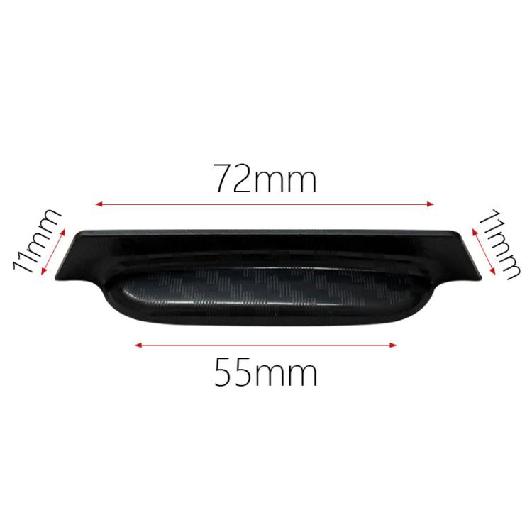 2pcs/Set Car Rear Camera Rain Shield Reverse Radar Rain Cover