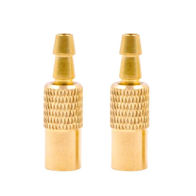 Universal Car Tire Inflation Nozzle Pagoda Connector Valve, 2pcs