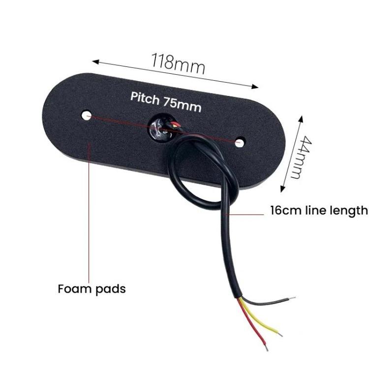 BD-0141 12V/24V Universal High-Brightness Waterproof Strobe Light Truck Cargo Box Light & Side Marker Light