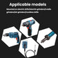 Mounted sanding and polishing grinding heads designed for electric drills and grinders