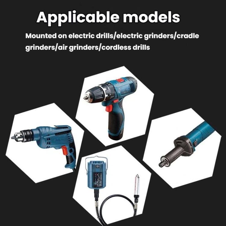 Mounted sanding and polishing grinding heads designed for electric drills and grinders