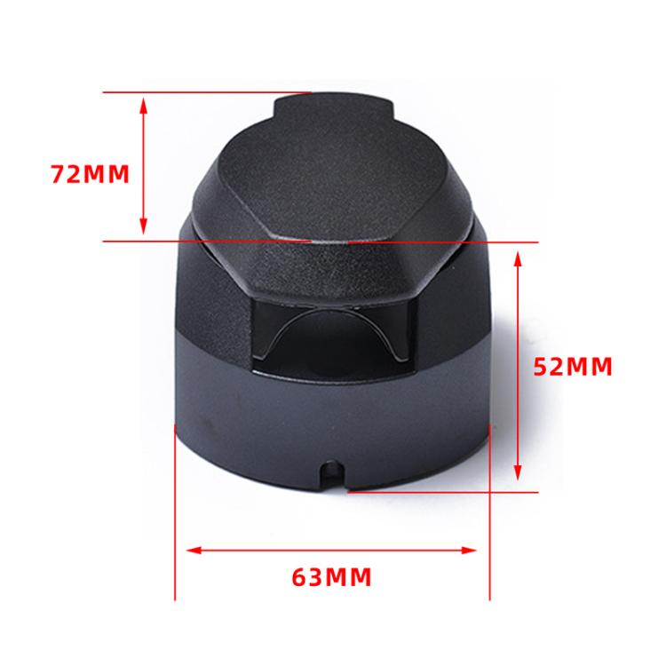12V European Standard Waterproof Car 7-Pin Nylon Socket Kit