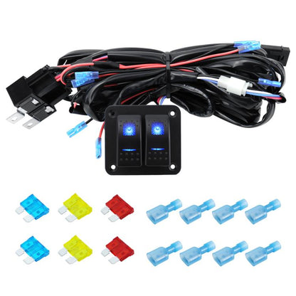 12V Power Switch Control LED Light Strip Wiring Harness Kit With Fuse, 2-key, 3-key, 4-key, 5-key