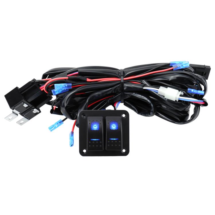 12V Power Switch Control LED Light Strip Wiring Harness Kit With Fuse, 2-key, 3-key, 4-key, 5-key