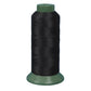Nylon sewing thread spool, black 420D3 weight, household craft use