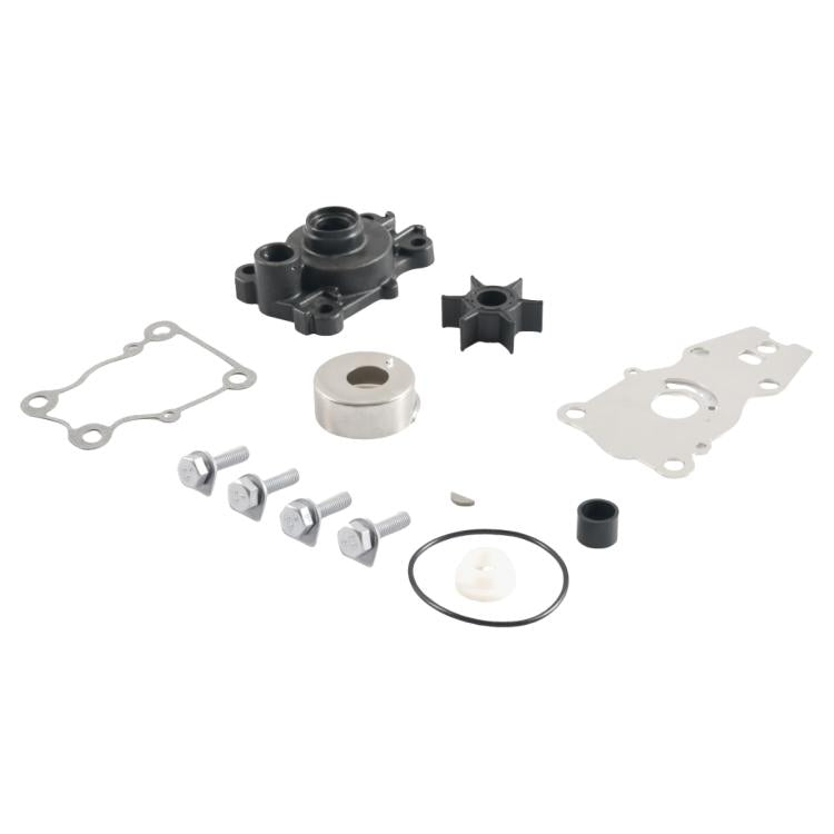 Water pump impeller repair kit parts set with outer casing, impeller, gasket, hardware