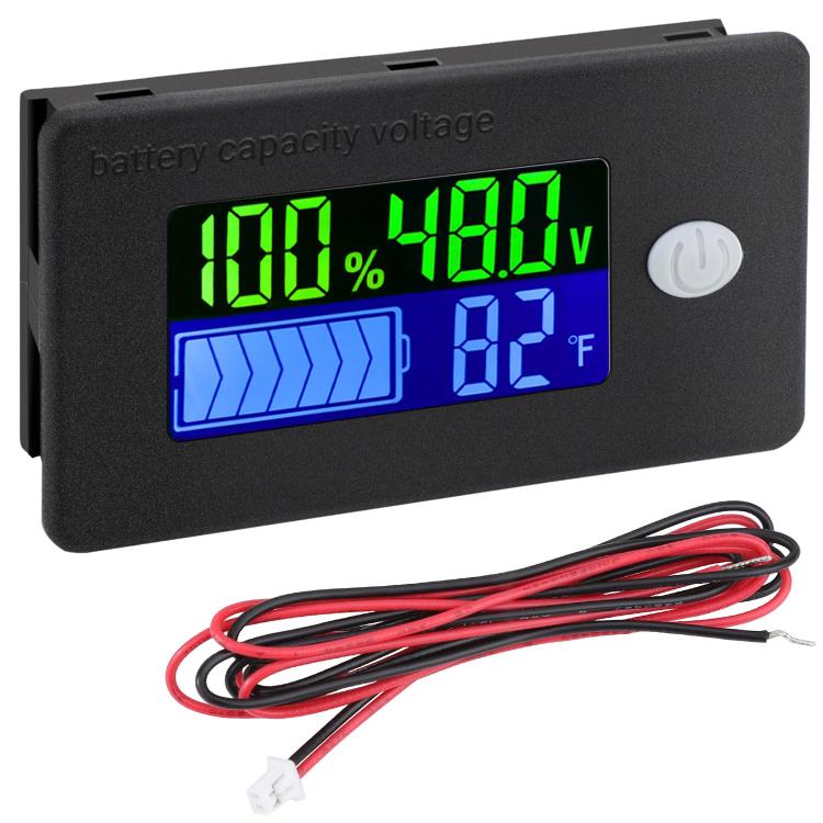 Golf Cart LCD Display Battery Voltage Power Gauge, A11264-01