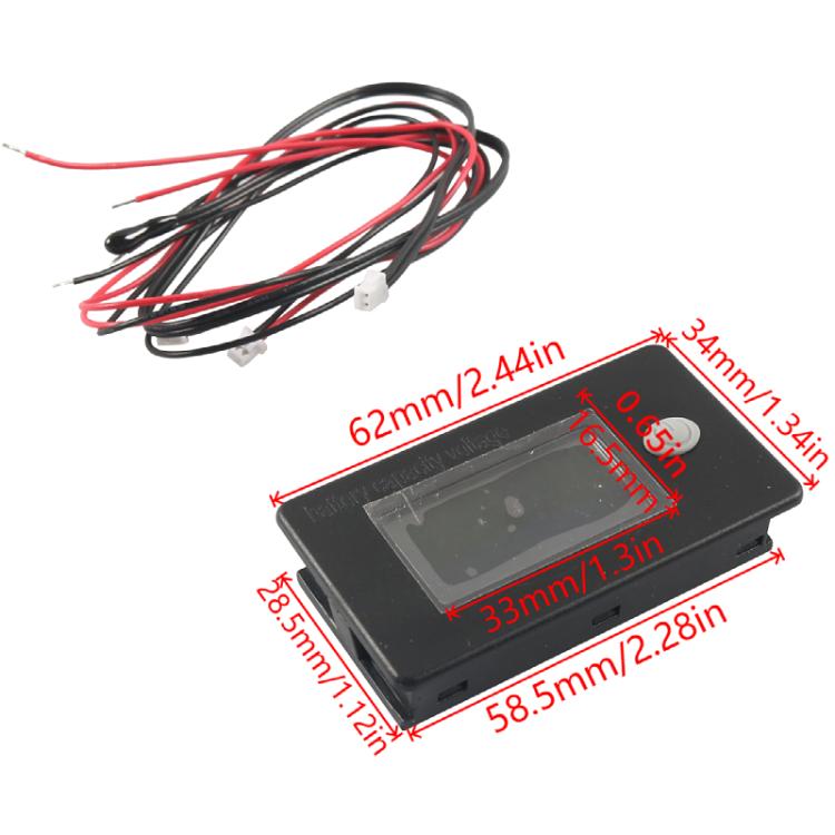 Golf Cart LCD Display Battery Voltage Power Gauge, A11264-01