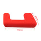 Red U-shaped trailer hitch cover for Tesla Cybertruck, about 116mm x 60mm