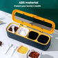 Household 4-Grid Seasoning Box Kitchen Spice Storage Container