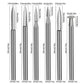 Sword Shape Engraving Sharp Knife Electric Grinder Engraving Line Engraving Drill Bit Tool, 6pcs /Box 3.0mm, 6pcs /Box 2.35mm