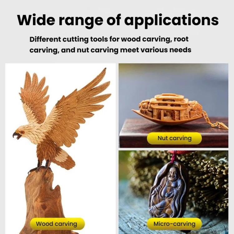 Sword Shape Engraving Sharp Knife Electric Grinder Engraving Line Engraving Drill Bit Tool, 6pcs /Box 3.0mm, 6pcs /Box 2.35mm