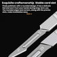 Precision card-slot insert blade tool with rounded slot design on metal handle