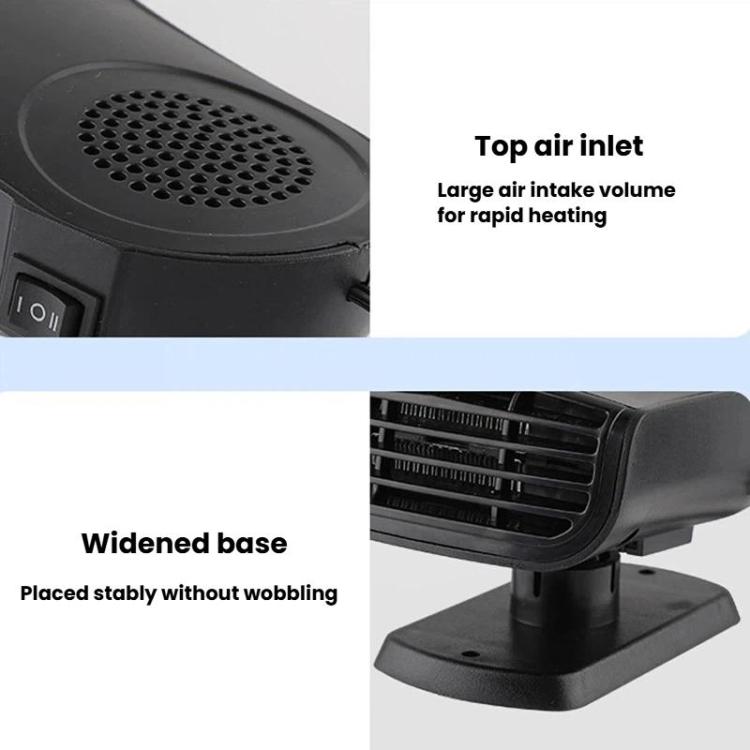 150W Universal Multi-Functional Car Heater Heating & Cooling Dual-Purpose Demisting Fan, 12v, 24v