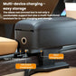 3092 Car Seat Armrest Cup Holder Multi-Functional Rear Seat Charging Storage Box
