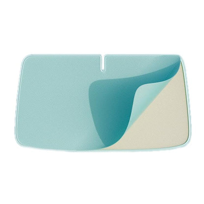 Car Windshield Heat Insulation Baffle Titanium Silver Sunshade Curtain